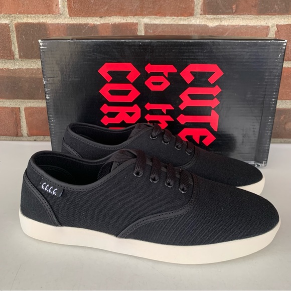 Cute To The Core Kodi black Lace Up Sneakers Women’s US 9 M - Picture 1 of 8